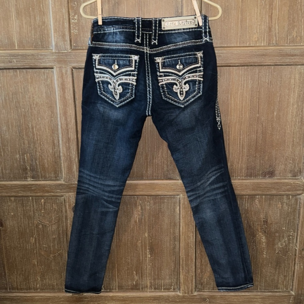 Rock Revival Ankle Skinny Jeans Size 25
